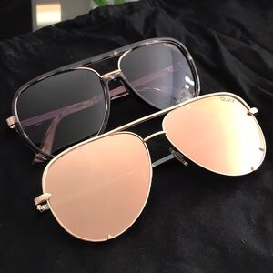 2 for 1 Quay Aviator Sunglasses